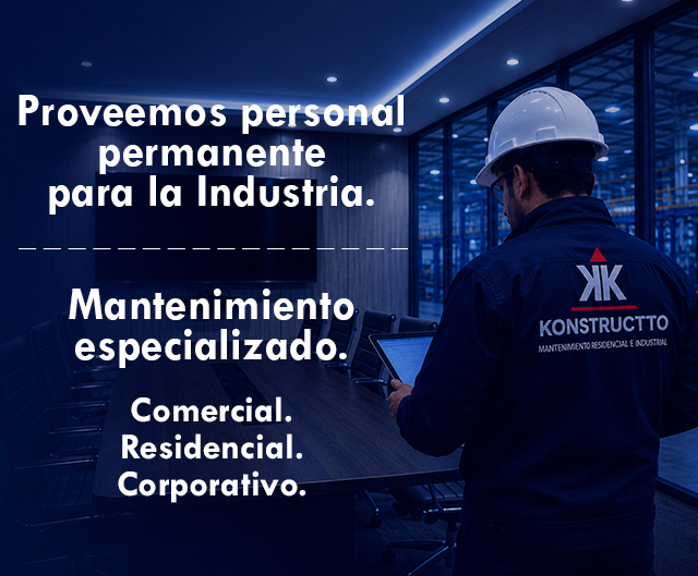 Personal Permanente Industrial Konstructto
